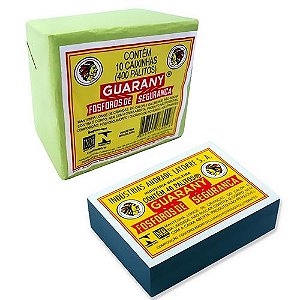Fósforo Pinheiro / Guarany Pacote com 10 Caixas