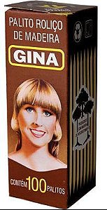Palito de Madeira Gina 100un