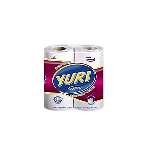 (PACOTE) Papel Toalha Cozinha Yuri 100T c/2 rolos