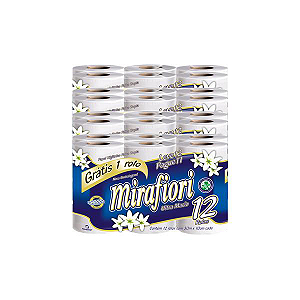 (FARDO) Papel Higiênico Folha Dupla Mirafiori 4x12 de 30m
