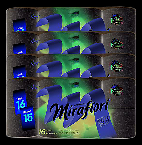 (FARDO) Papel Higiênico Folha Dupla Mirafiori 4x16 de 30m