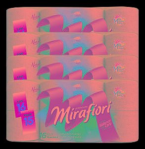 (FARDO) Papel Higiênico Folha Dupla Mirafiori 4x16 de 30m