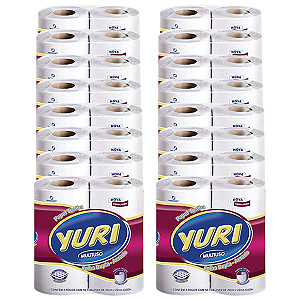 (FARDO) Papel Toalha Cozinha Yuri 100T c/16x2 rolos