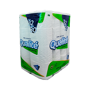 (PACOTE) Papel Higiênico Qualite Folha Dupla c/32 de 30m