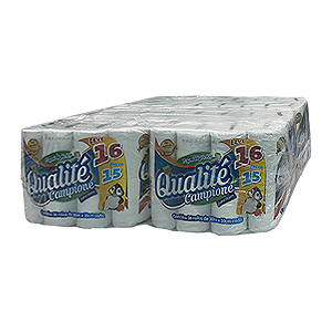 (FARDO) Papel Higiênico Qualite Folha Dupla 4x16 de 30m