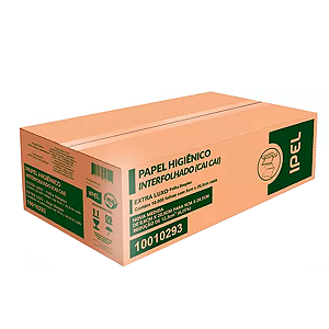 (CAIXA) Papel Higiênico Cai Cai Simples Ipel 10.000un