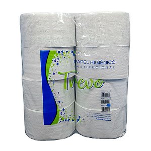 Papel Higiênico Rolão Bco Trevo c/8un rolos