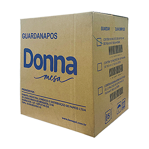 (CAIXA) Papel Guardanapo Donna Pequeno 96 x 50un