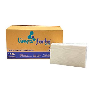 (CAIXA) Papel Interfolhas 2D 100% CEL Limpa Forte 20cmx20cm