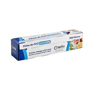 Filme de PVC com Trilho 28cmx300m AlpFilm 1un