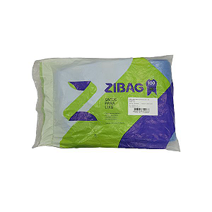 Saco para Lixo Azul 100L ZiBag c/100un