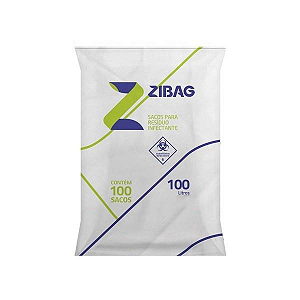 Saco para Lixo Infectante 100L ZiBag c/100un