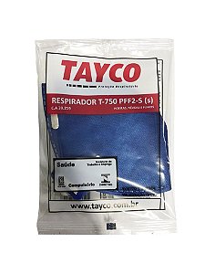 Máscara Descartável Respirador PFF2 s/ Valvula Tayco 1un