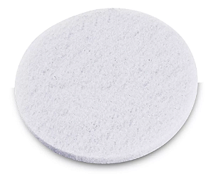 Disco Lustrador Branco Nobre 35cm