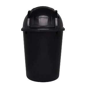Lixeira Basculante 7,5 litros Jaguar Preta
