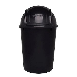 Lixeira Basculante 7,5 litros Jaguar Preta