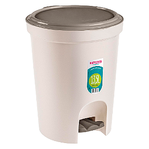Lixeira de Pedal 13,5 litros Sanremo Redonda Ref.: 275