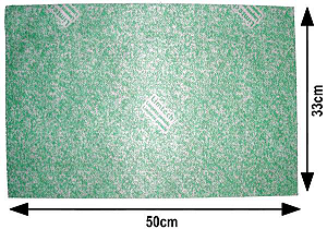 Pano Multiuso Limtech Limpeza Pesada Verde 33x50cm Unidade