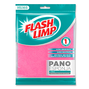 Pano Esponja Flash Limp 1un Ref.: FLP6141