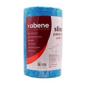 Pano Multiuso Vabene Azul Rolo 120m
