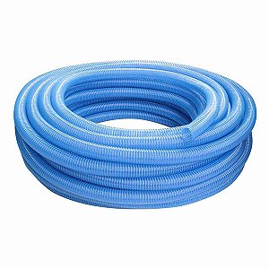 Mangueira para Piscina 1 e 1/2 pol Azul e Branca