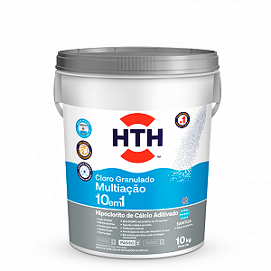 Cloro Granulado Aditivado 10 em 1 HTH 10kg