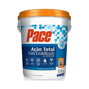 Cloro Granulado Ação Total Estabilizado PACE 10kg