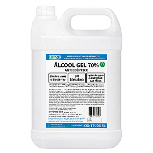 Álcool Gel 70° INPM DHPB 5L