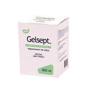 Álcool Gel Antisséptico Multi Sept Refil Trilha MS-P800 800mL