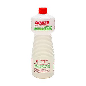 Álcool Líquido 46º INPM Neutro Bactericida Sulmar 1L