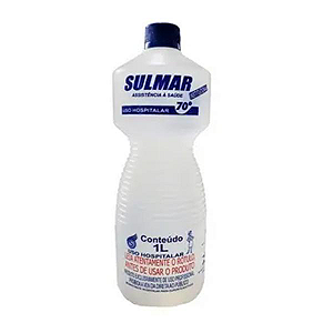 Álcool Líquido 70° INPM Neutro Antisséptico Sulmar 1L