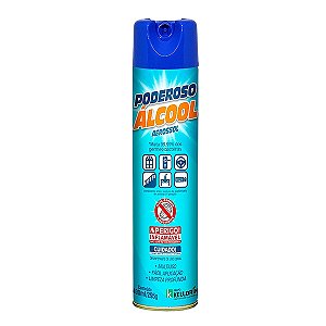 Álcool Aerosol Poderoso c/400ml