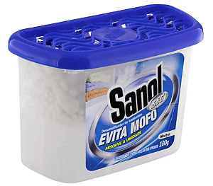 Desumidificador Evita Mofo Sanol Sec Neutro c/ 200g