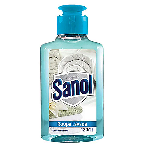 Aromatizador Sanol Roupa Lavada 120ml