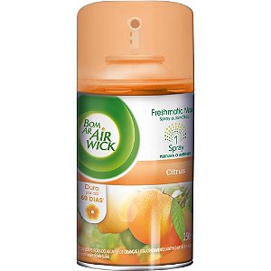 Odorizador Bom Ar Automático Refil Limão Siciliano e Baunilha 250ml