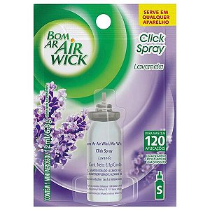 Odorizador Bom Ar Click Refil Lavanda 12ml