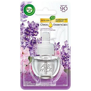 Difusor Elétrico Bom Ar Lavanda e Geranio Refil 16ml
