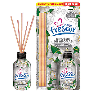 Difusor de Aromas Novo Frescor Chá Branco 100ml