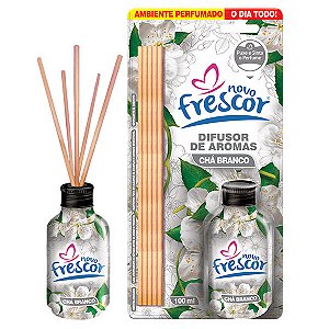 Difusor de Aromas Novo Frescor Chá Branco 100ml
