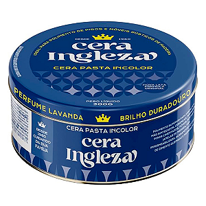 Cera em Pasta Ingleza Incolor 300g