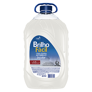 Cera Líquida Brilho Facil Incolor 5L