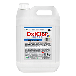 Limpador OxiClor 7% Cloro Ativo 5L