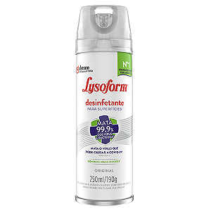 Desinfetante Aerosol Lysoform Original 250ml