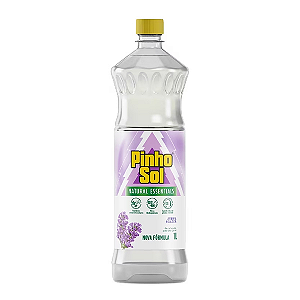 Desinfetante Pinho Sol Naturals Essentials Lavanda e Melaleuca 1L