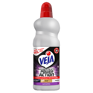 Desinfetante Veja Power Action Lavanda 1L