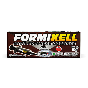 Inseticida em Gel Formikell c/1 Seringa 10g