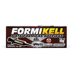 Inseticida em Gel Formikell c/1 Seringa 10g