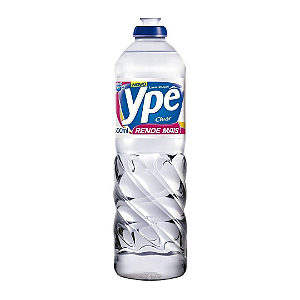 Detergente Líquido Ypê Clear Cristal 500mL