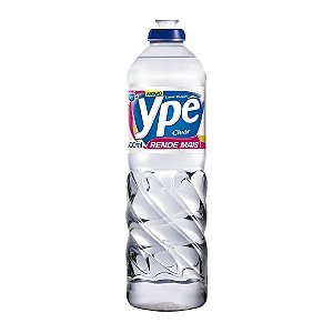 Detergente Líquido Ypê Clear Cristal 500mL