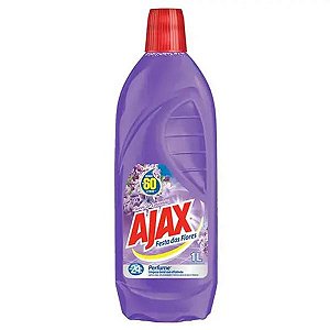 Ajax Festa das Flores Limpeza Geral Lavanda 1L